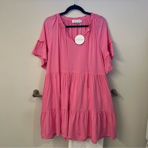 Petal & Pup fetch dress pink
